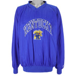 NCAA (Logo 7) - Kentucky Wildcats Embroidered Pullover Windbreaker 1990s X-Large