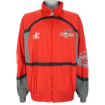 NFL (Pro Line) - Tampa Bay Buccaneers Zip-Up Windbreaker 1990s X-Large Vintage Retro Football