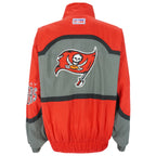 NFL (Pro Line) - Tampa Bay Buccaneers Zip-Up Windbreaker 1990s X-Large Vintage Retro Football