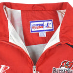 NFL (Pro Line) - Tampa Bay Buccaneers Zip-Up Windbreaker 1990s X-Large Vintage Retro Football