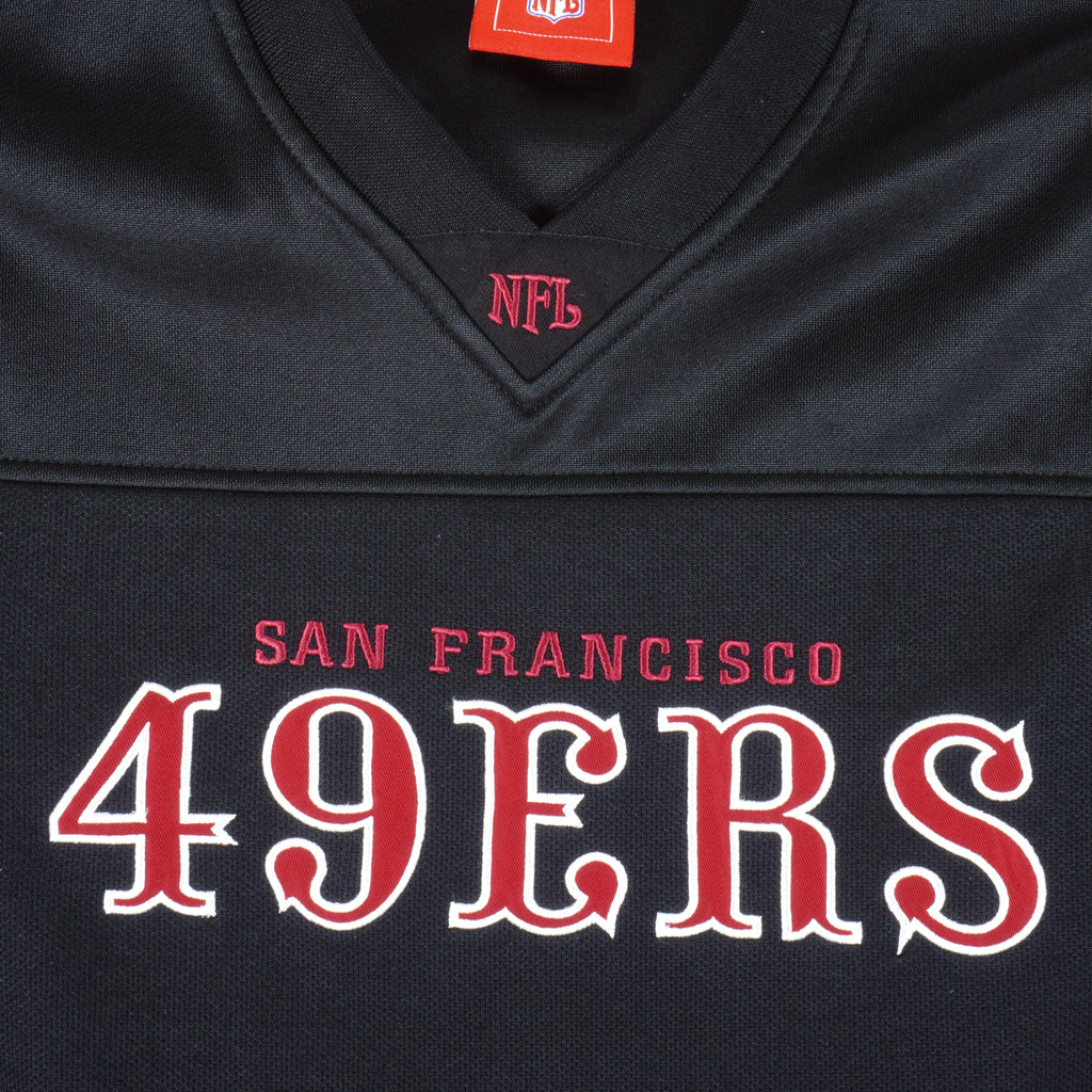 NFL - San Francisco 49ers Embroidered Crew Neck Sweatshirt 1990s Large Vintage Retro Football