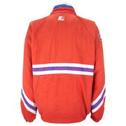 Starter - Montreal Canadiens Embroidered Windbreaker 1990s X-Large Vintage Retro Hockey