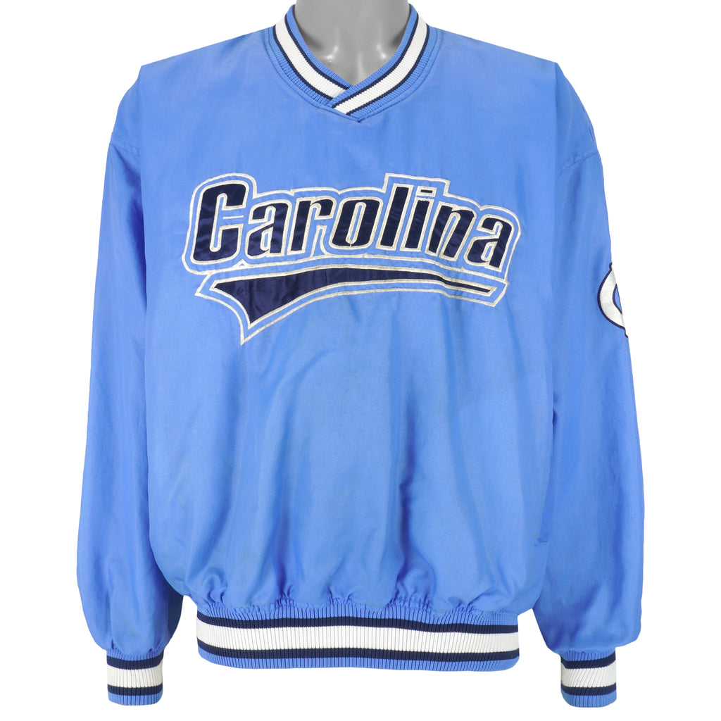 Starter - North Carolina Tar heels Pullover Windbreaker 1990s Medium Vintage Retro College