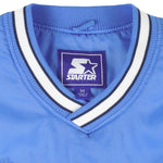 Starter - North Carolina Tar heels Pullover Windbreaker 1990s Medium Vintage Retro College