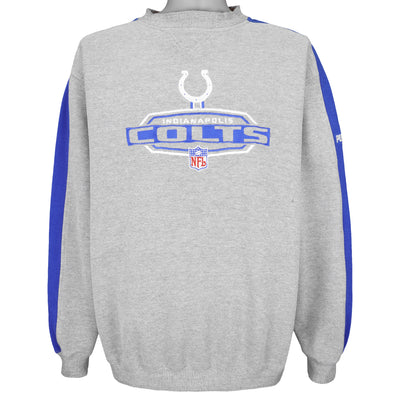 Puma - Indianapolis Colts Embroidered Crew Neck Sweatshirt 1990s X-Large