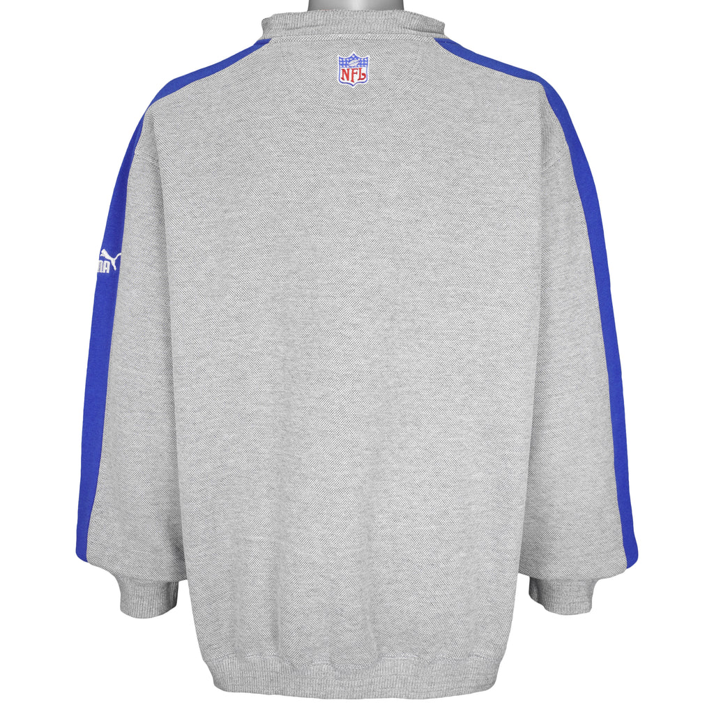 Puma - Indianapolis Colts Embroidered Crew Neck Sweatshirt 1990s X-Large Vintage Retro Football