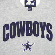 Starter - Dallas Cowboys Crew Neck Sweatshirt 1990s Large Vintage Retro Football
