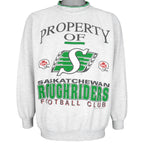 CFL (Softwear)- Saskatchewan Roughriders Sweatshirt 1993 Medium Vintage Retro Football