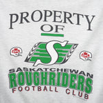 CFL (Softwear)- Saskatchewan Roughriders Sweatshirt 1993 Medium Vintage Retro Football