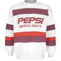 Vintage - Pepsi Americas Favorite Crew Neck Sweatshirt 1990s Large Vintage Retro