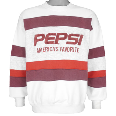 Vintage - Pepsi Americas Favorite Embroidered Sweatshirt 1990s Large