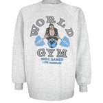 Vintage - World GYM 84 Games Los Angeles Crew Neck Sweatshirt 1984 Large