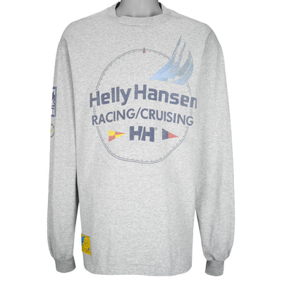 Helly Hansen - Racing Cruising Twin Sails Sweatshirt 1990s X-Large