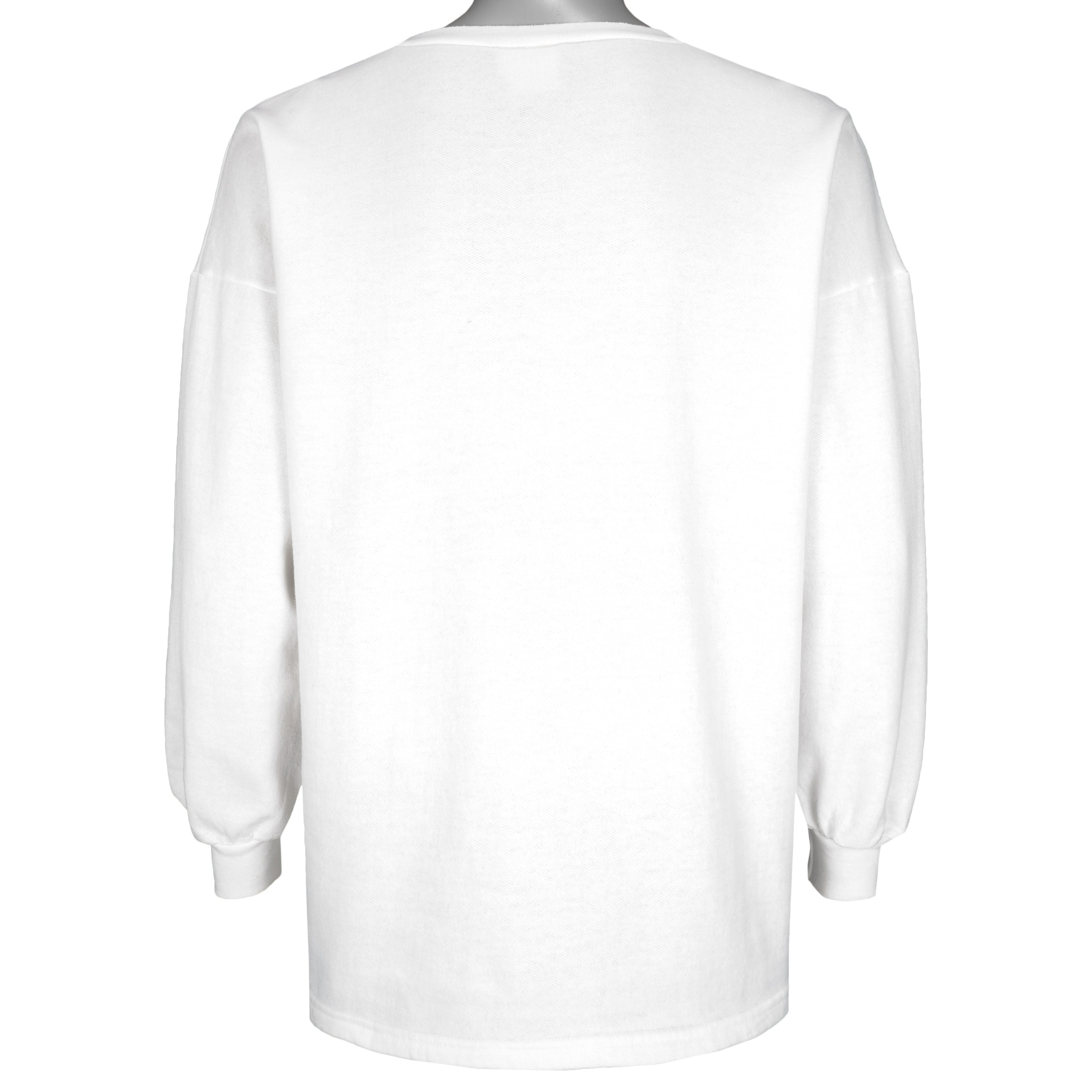 Vintage (Up-Front) - Cats Crew Neck Sweatshirt 1990s Large Vintage Retro