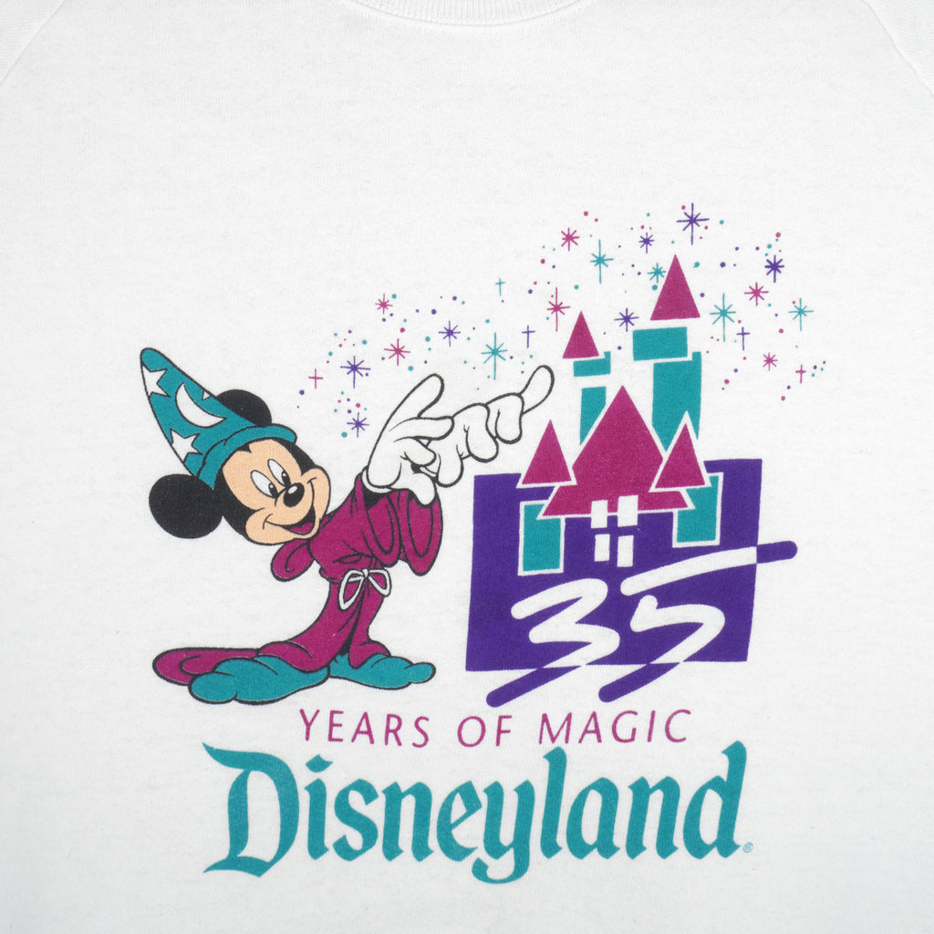 Disney - Disneyland 35 Years of Magic Sweatshirt 1990s X-Large Vintage Retro