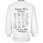 Vintage (Doyle) - The Blacker the College Sweatshirt 1990s X-Large Vintage Retro