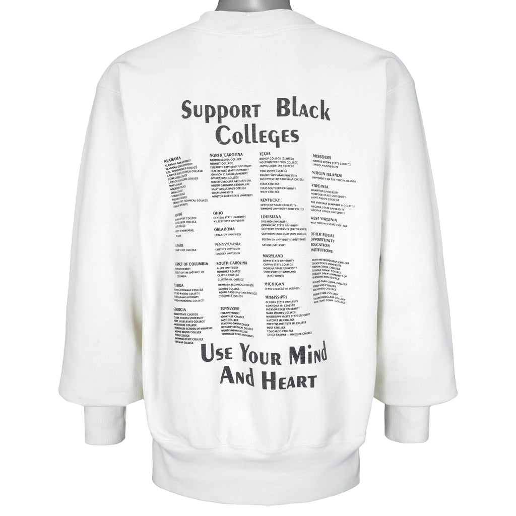 Vintage (Doyle) - The Blacker the College Sweatshirt 1990s X-Large Vintage Retro