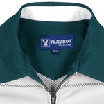 Playboy - Grey Zip-Up Jacket 1990s Medium