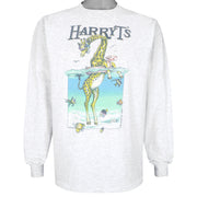 Vintage - HarryTs Animal Crew Neck Sweatshirt 1991 Large Vintage Retro