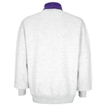 NFL (Majestic) - Minnesota Vikings Big Logo Turtleneck Sweatshirt 1990s Large Vintage Retro