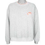 Nike - Grey Tag Classic Crew Neck Sweatshirt 1990s 2X-Large