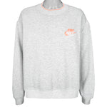 Nike - Grey Crew Neck Sweatshirt 1990s XX-Large Vintage Retro