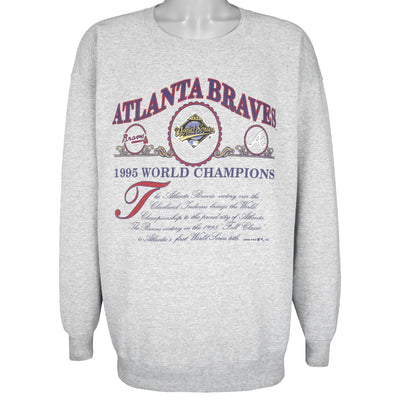 atlanta braves vintage sweatshirt