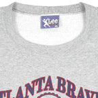 MLB (Lee) - Braves World Champions Crew Neck Sweatshirt 1995 X-Large Vintage Retro Baseball
