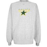 Nike - Dallas Stars Crew Neck Sweatshirt 1990s X-Large Vintage Retro Hockey
