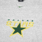 Nike - Dallas Stars Crew Neck Sweatshirt 1990s X-Large Vintage Retro Hockey