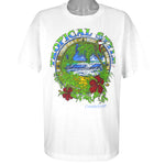 Vintage (Hanes) - Tropical Style, Guadeloupe T-Shirt 1990s X-Large Vintage Retro