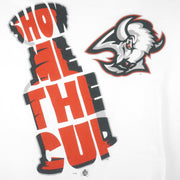 Starter - Show Me The Cup, Buffalo Sabres T-Shirt 1991 Large Vintage Retro Hockey