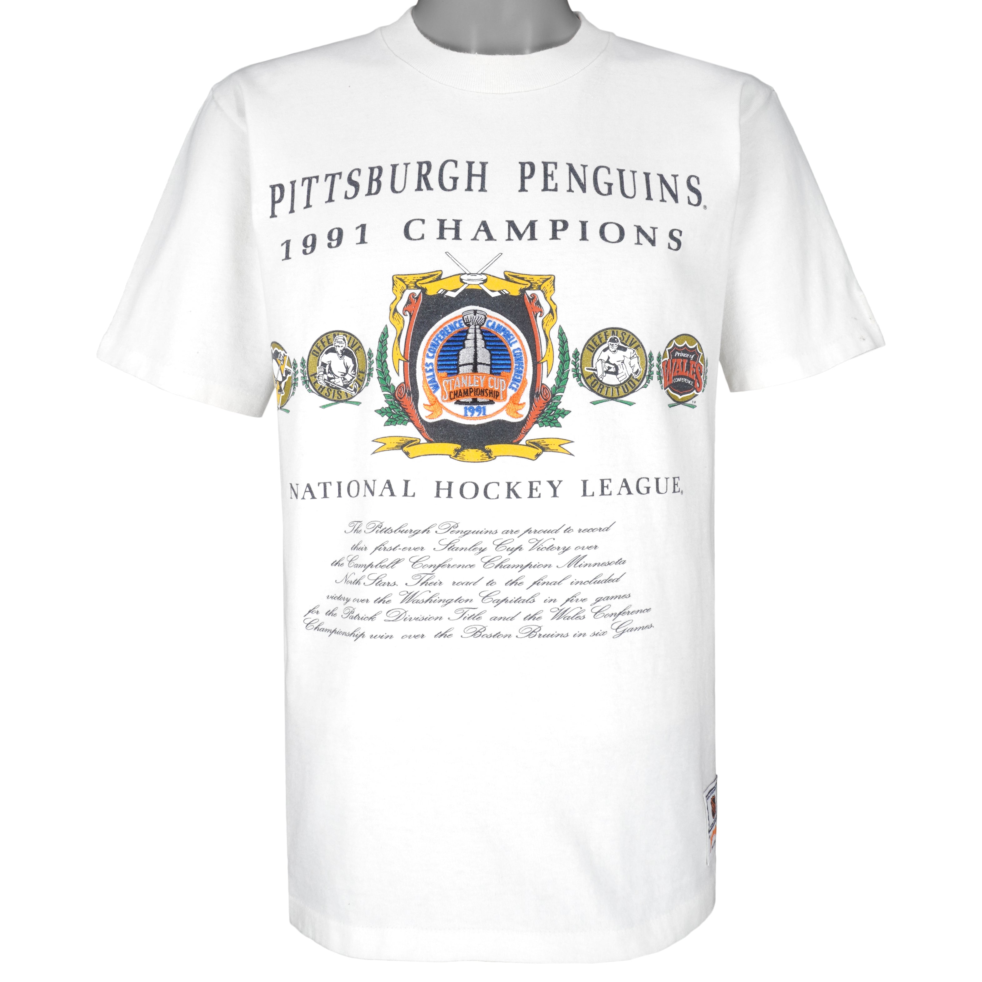 1991 Penguins Stanley Cup Champs, City of Pittsburgh street banner