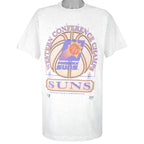 NBA (Salem) - Grey Phoenix Suns T-Shirt 1993 X-Large Vintage Retro Basketball