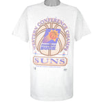 NBA (Salem) - Grey Phoenix Suns T-Shirt 1993 X-Large Vintage Retro Basketball