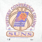 NBA (Salem) - Grey Phoenix Suns T-Shirt 1993 X-Large Vintage Retro Basketball