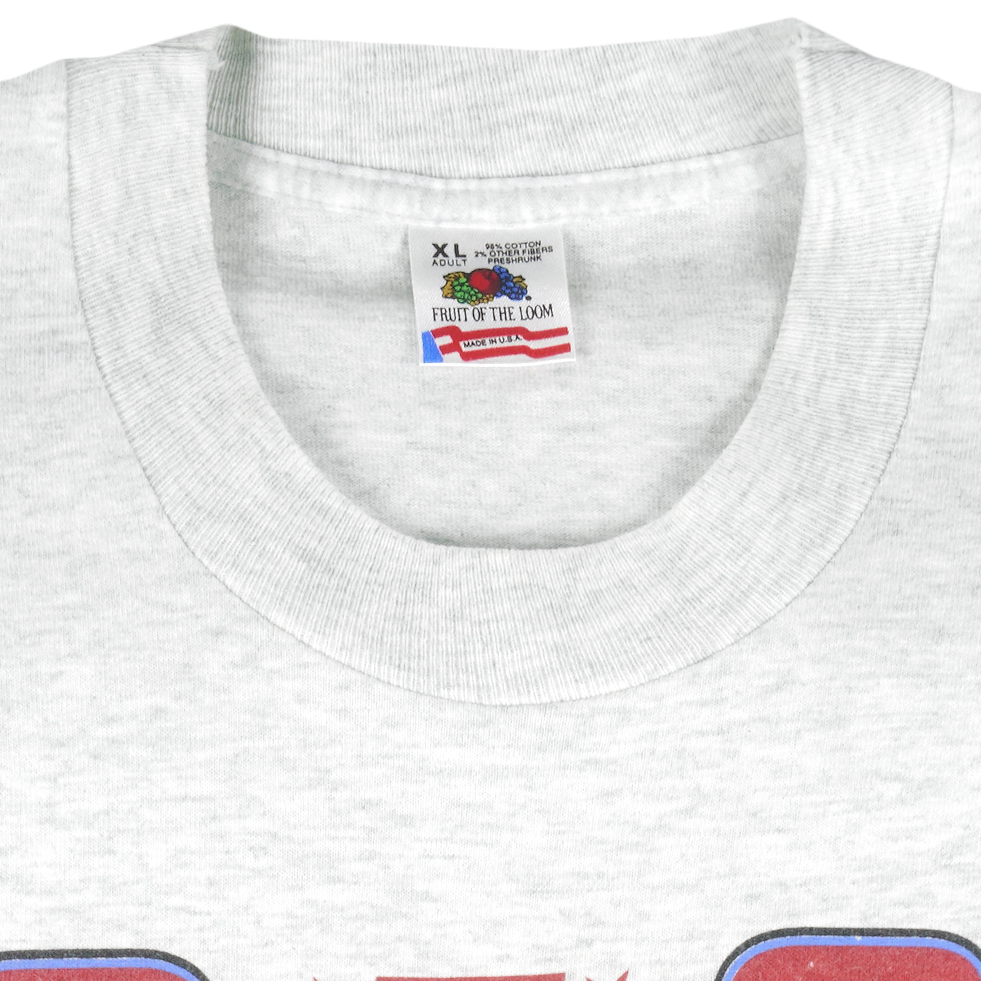 NFL (Fruit Of The Loom) - Houston Oilers, AFC Champions T-Shirt 1993 X-Large Vintage Retro Football