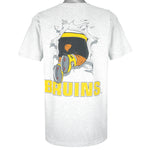 NHL (Nutmeg) - Boston Bruins Breakout T-Shirt 1990s X-Large Vintage Retro Hockey