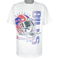 NFL (Riddell) - Buffalo Bills Big Logo T-Shirt 1994 X-Large Vintage Retro Football