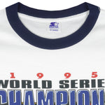 Starter - Atlanta Braves Western Division Champs T-Shirt 1995 X-Large Vintage Retro Baseball Vintage Retro Baseball