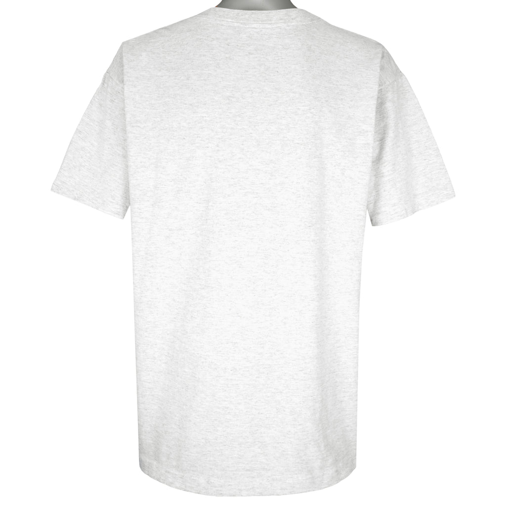 Reebok - Life Is Short Play Hard T-Shirt 1990s X-Large Vintage Retro