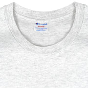 Champion - Grey Classic T-Shirt 1990s X-Large Vintage Retro