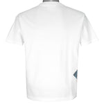 Reebok - White Big Logo T-Shirt 1990s Medium Vintage Retro