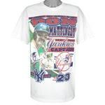 MLB (Delta) - Yankees Don Mattingly T-Shirt 1997 X-Large Vintage Retro Baseball
