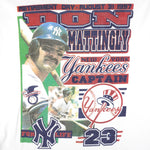 MLB (Delta) - Yankees Don Mattingly T-Shirt 1997 X-Large Vintage Retro Baseball