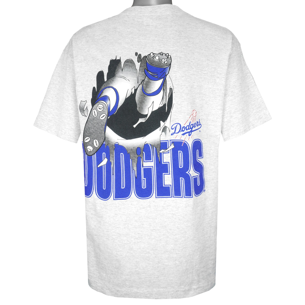 MLB (Nutmeg) - Los Angeles Dodgers Breakout T-Shirt 1990s Large