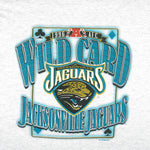 NFL (Delta) - Jacksonville Jaguars Big Logo T-Shirt 1996 Large Vintage Retro Football