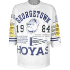 NCAA - Georgetown Hoyas Long Sleeve Shirt 1990s X-Large Vintage Retro College