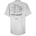 Vintage (No Fear) - Does Not Play Well With Others T-Shirt 1990s X-Large Vintage Retro
