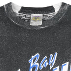 NHL (Magic Johnson Ts) - Tampa Bay Lightning All Over Print T-Shirt 1990s X-Large Vintage Retro Hockey